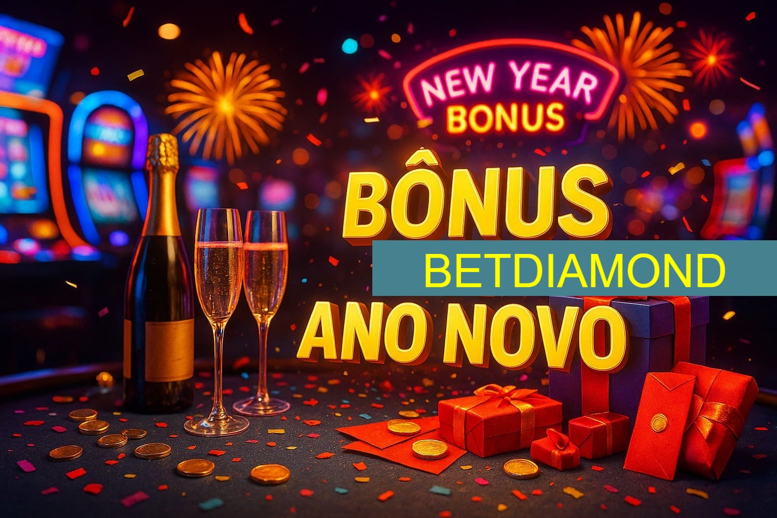 Promoções de Ano Novo no BETDIAMOND